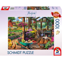 Jeff Haynie: Gartenhaus, Puzzle 1000 Teile