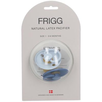 Frigg Fopspeen Rope Ocean - Blue 0-6 Maanden 2 St Schnuller