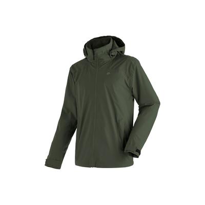 Maier Sports "Metor rec M" Herren Jacke mit Kapuze, Windjacke wasserdicht atmungsaktiv, Reg. Fit