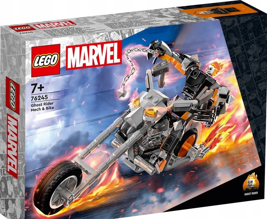 LEGO Marvel 76245 Ghost Rider met Mech en Motor Bausatz