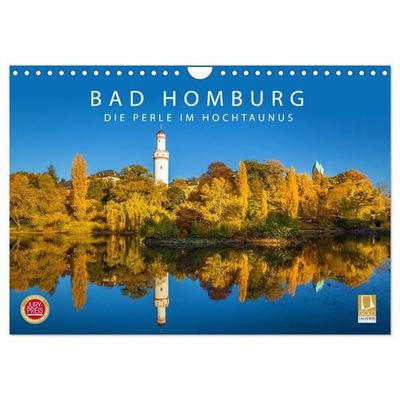 Bad Homburg - Die Perle im Hochtaunus (Wandkalender 2027 DIN A4 quer), CALVENDO Monatskalender