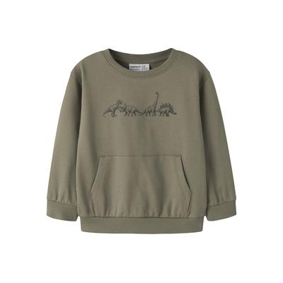 Name It "NMMVILDAR LS SWEAT BOX BRU", Baumwolle, regular fit