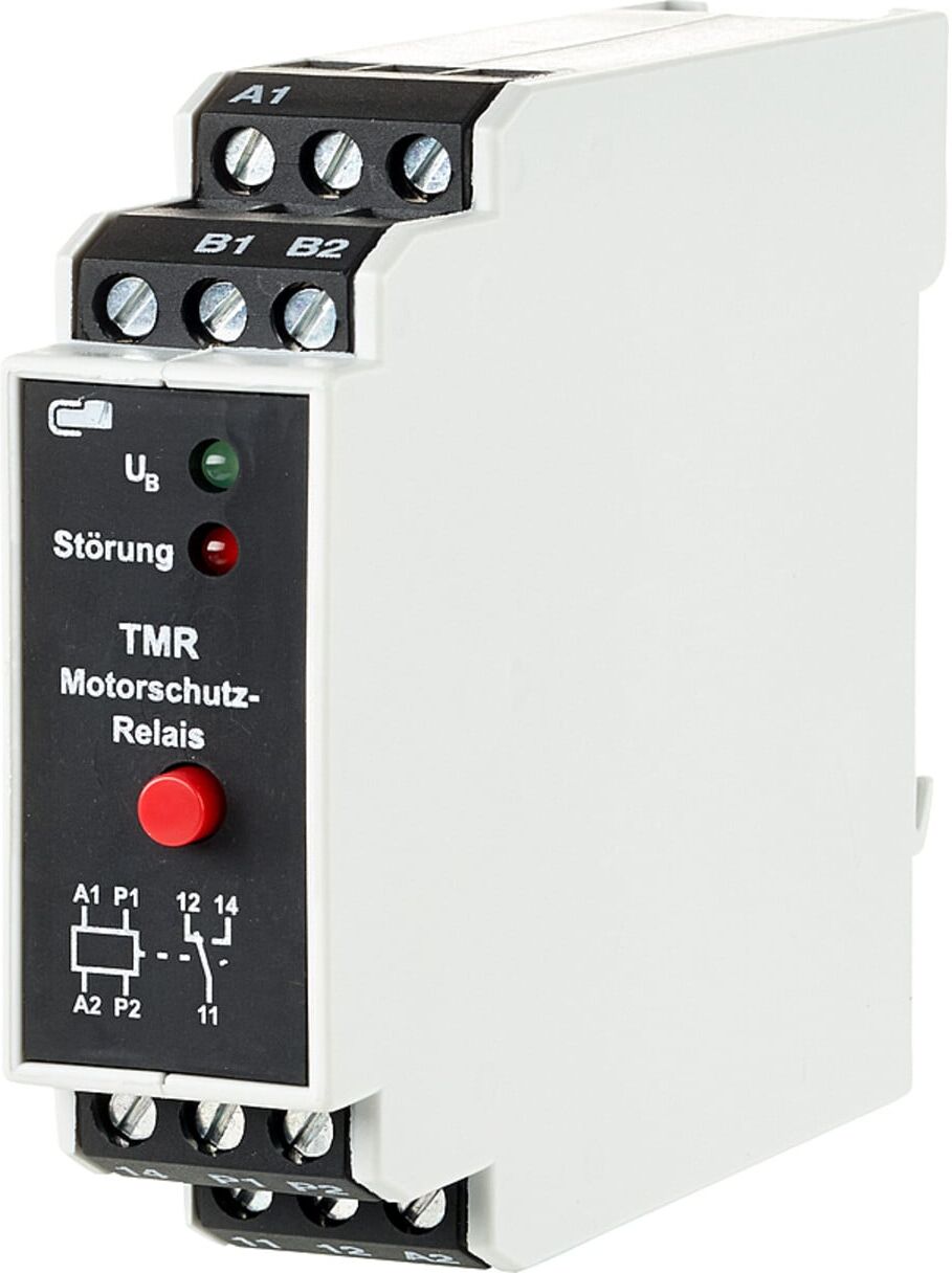 BTR NETCOM Motorschutzrelais m.Fehlerspeicher TMR-E12 mFS 1W 230AC ; Metz Connect (11031605)