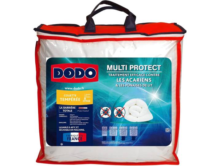 Dodo Multi Protect - Couette\, 140 x 200 cm\, anti-acariens