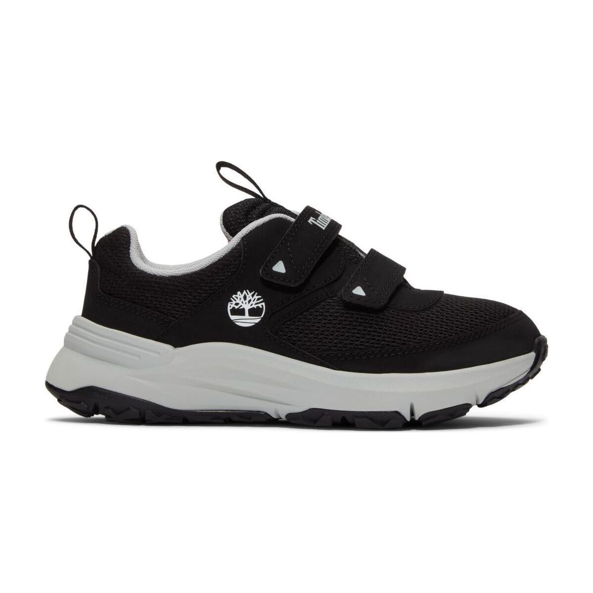 Timberland Kids Low Hook & Loop Sneaker blk mesh 13 TB0A6BZAEK91-13