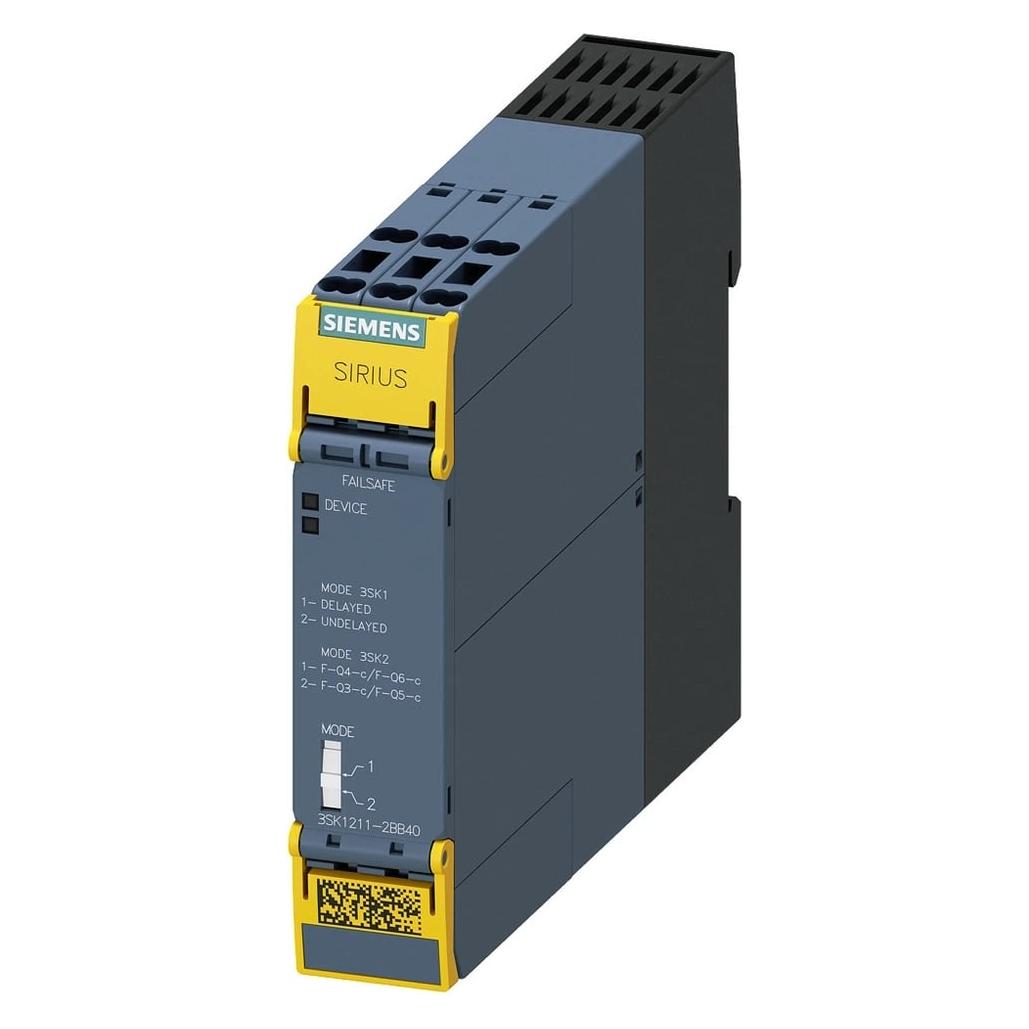 Siemens Expansion safety relay,4NO,24Vdc,spring (3SK1211-2BB40)