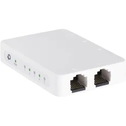 Renkforce Switchsuperslim Switch (5 Ports), Netzwerk Switch, Schwarz