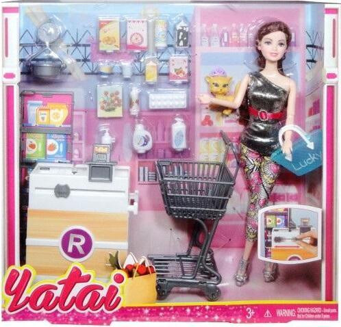 Swede Poppen in de supermarkt speelgoed