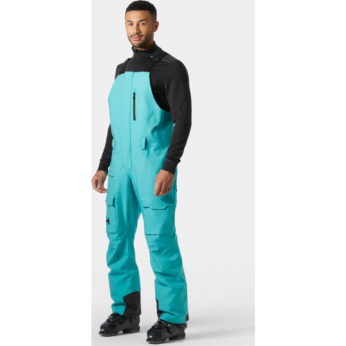 Helly Hansen Sogn Bib Cargo Pant signal green denim (466) S 65971_466-S