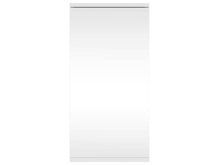 HOT SALE*Armoire de bain à miroir CLARENCE 60 kg capacité Placard Mural d'angle blanc 30x24x60 cm - M373246