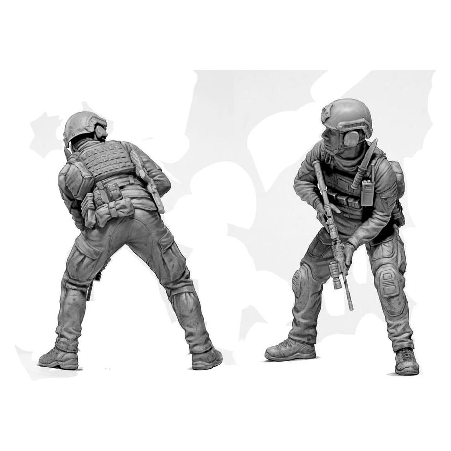 Master Box Russian-Ukrainian War series. Special forces operator of the Special Operations Forces of Ukraine. T (24089)