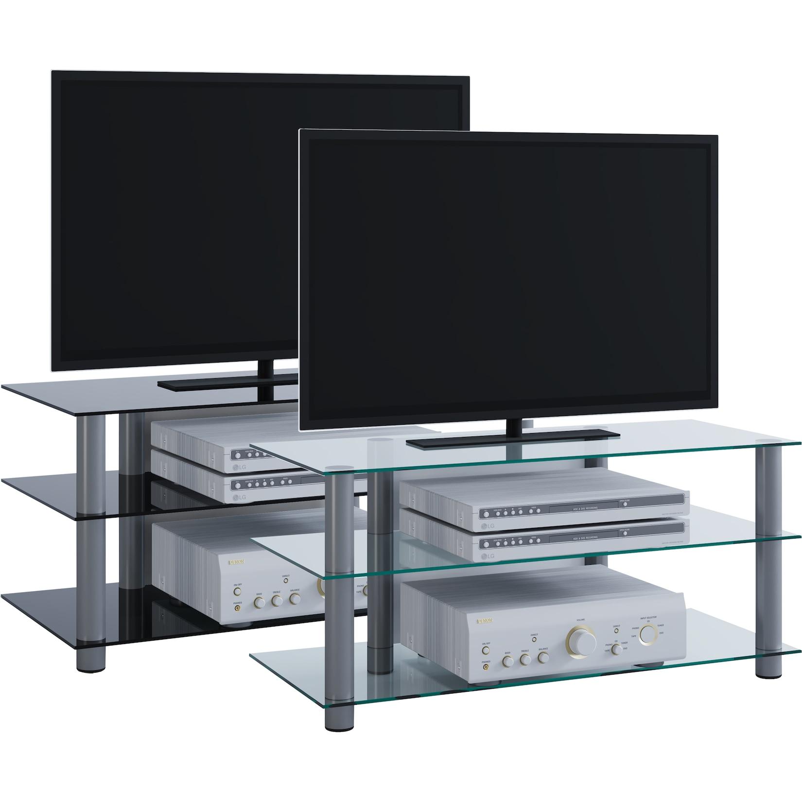 VCM TV Möbel Lowboard Kabelführung Maße H. 45 x B. 95 x T. 40 cm Fernseh Möbel - Netasa