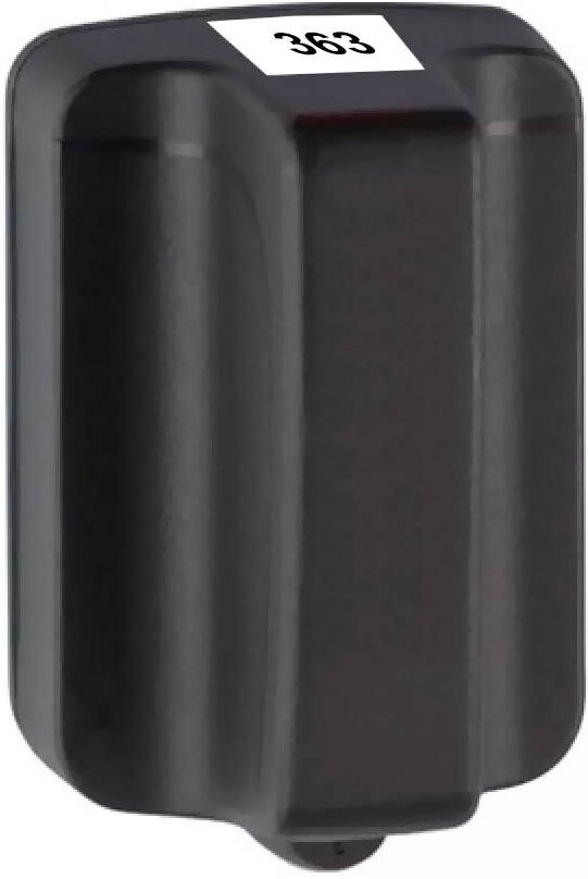 Cartucho de tinta negra HP 363 compatible