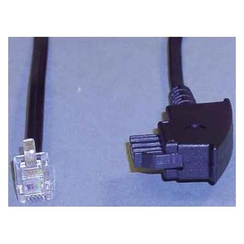 E+P T 36/3 3m Schwarz Telefonkabel (T 36/3)