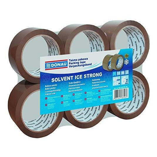 Connect Donau Solvent Ice Strong Klebeband - 48 mm x 60 m - Braun (48 mm) (66758164)