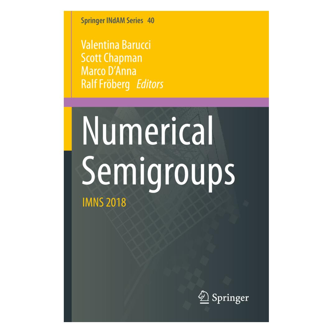 Springer Numerical Semigroups (Englisch, Softcover, Marco D'Anna, Ralf Fröberg, Scott Chapman, Valentina Barucci) (56197641)