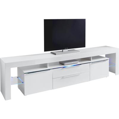Lowboard BORCHARDT MÖBEL "Lima", weiß, Sideboards, Lowboard, Breite 220 cm