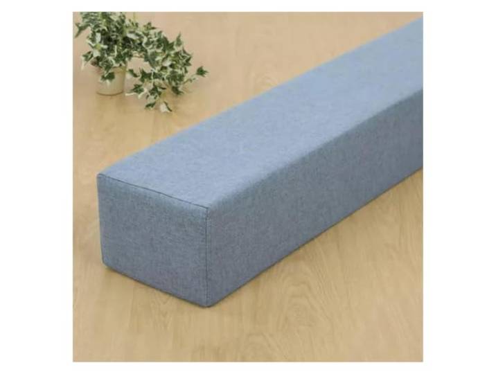 ABZDUNG Gap Filler Bettfüllkissen mit abnehmbarem Bezug aus Baumwollleinen Matratzenfüller-Anschluss for Einzel-/Doppelbett-Matratzenverlängerung(Y,200x20x20cm/78x8x8in)