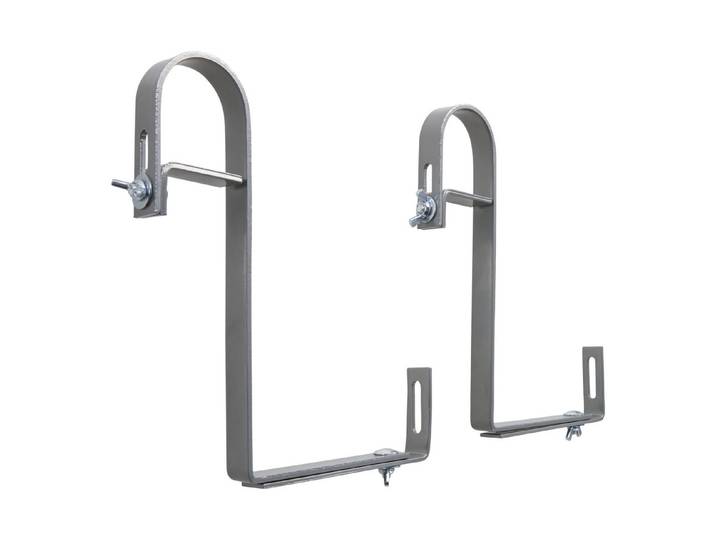 Kistenhalter für Balkon 20 × 13.5 cm 2 Stück