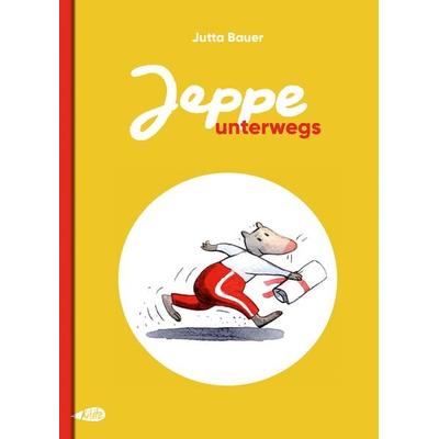 Jeppe unterwegs, Gebundene Ausgabe von Jutta Bauer, Kibitz Verlag, 978-3-948690-08-3