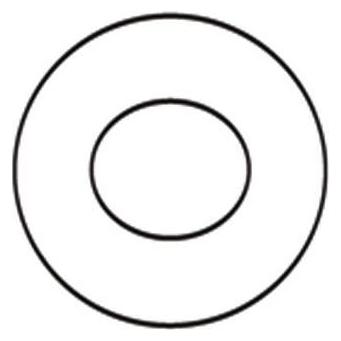 Haupa Unterlegscheibe M5 Ř10/5,3mm ST 1mm g/vz 792603 (792603)