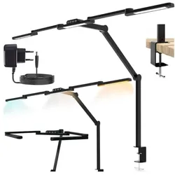 Tischlampe, DNA DL PRO LED Zeichen-Schreibtischlampe mit schattenfreiem Design