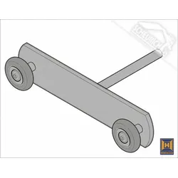 Hörmann Tandem-Laufrolle für Industrie-Sektionaltor BR 40, versch. Ausführungen wählbar
