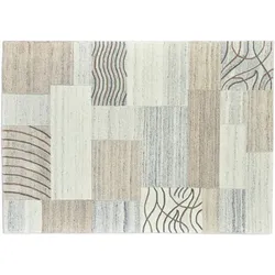 THEKO Teppich Royal Natur 4028 122 natural grey 140 x 200 cm