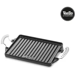Rechteckige emaillierte Eisen Griddle 27X21Cm. Vaello