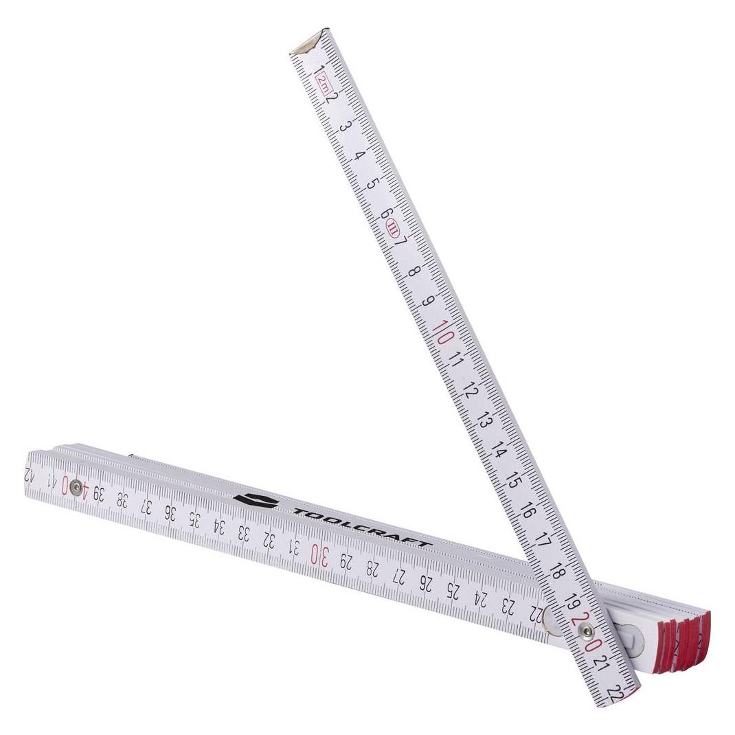 Toolcraft TO-11232147 Massstab 2 m Buche (2 m) (TO-11232147)