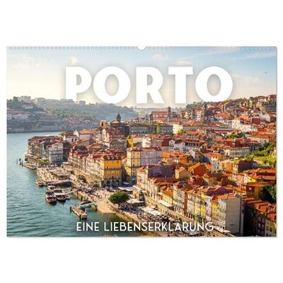 Porto - Eine Liebeserklärung (Wandkalender 2027 DIN A2 quer), CALVENDO Monatskalender