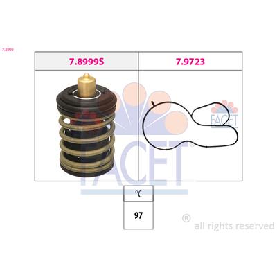 FACET Thermostat, Kühlmittel 7.8999 für CUPRA