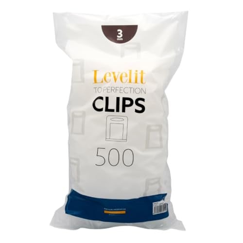 Levelit Tegel leveling systeem clips 3 mm - 500 stuks