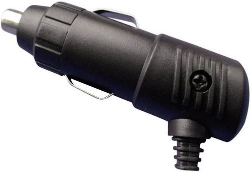 TRU Components 12V Kfz-Steckverbinder Passend für (Details) Zigarettenanzünder Stecker gewinkelt