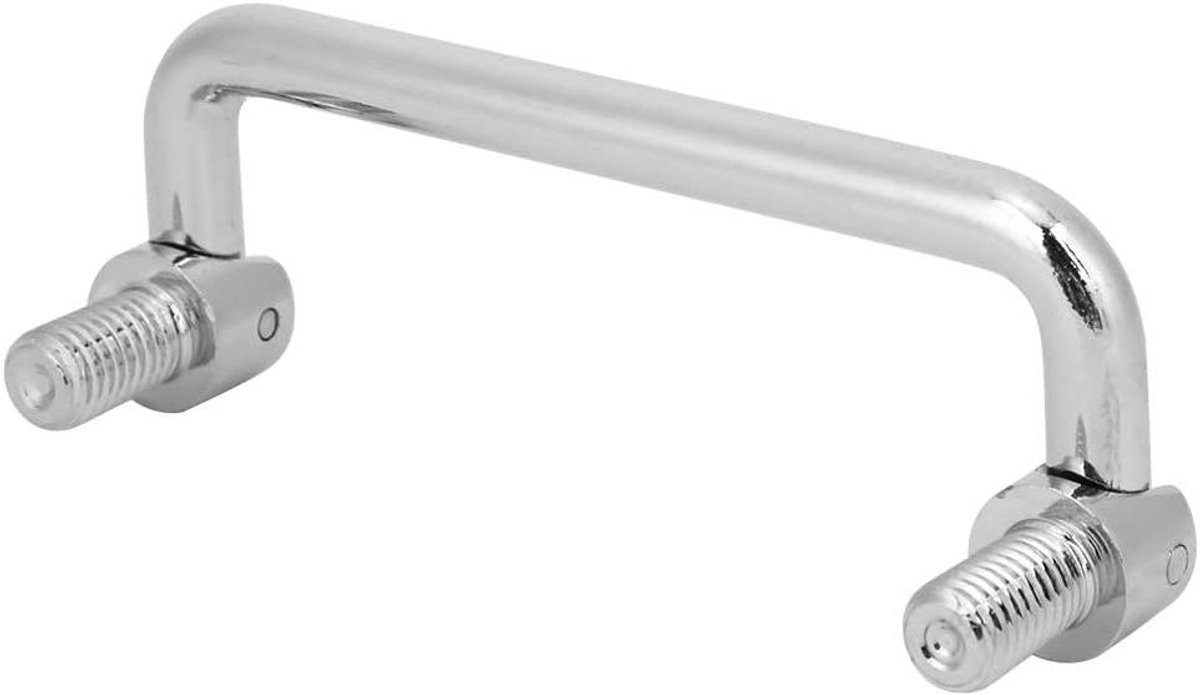 Zilveren Klaphandgreep Deurkruk met Ergonomisch Ontwerp voor Kasten en Laden, 100 mm