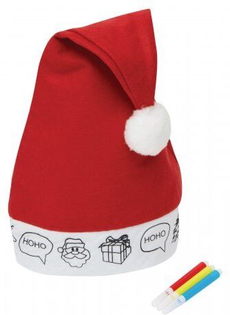 Cappello in feltro babbo natale Colourful hat Personalizzate o neutre