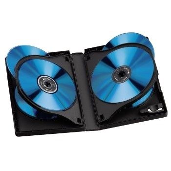 Hama DVD Box 6, Black, Pack - 3 pieces 00049685