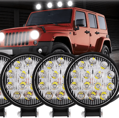 All Categories Goods Round LED Work Lights For Trucks Off Road Tractors And ATVs Round LED Work Lights For Trucks Off Road Tractors And ATVs