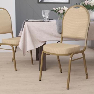 Flash Furniture Dome Back Stacking Banquet Chair