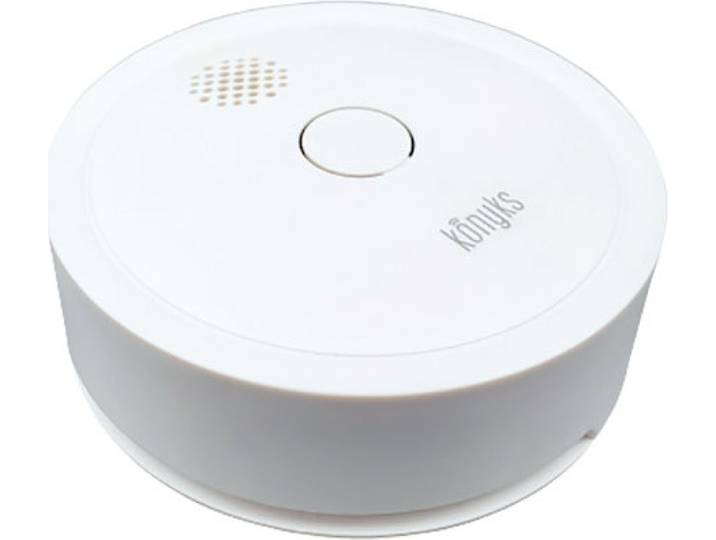 Détecteur de fumée connecté Wi-Fi + BT Blanc