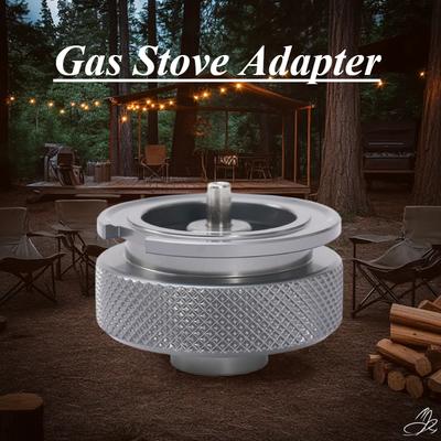 Inspire Daily Merch Aluminum Alloy Gas Canister Adapter Quick Connect Thread Converter For Camping Stoves & Torches Aluminum Alloy Gas Canister Adapter Quick Connect Thread Converter For Camping Stoves & Torches