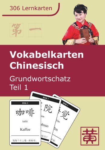 Hefei Huang - Vokabelkarten Chinesisch: Grundwortschatz, Teil 1 - Preis vom 04.10.2026 03:51:26 h