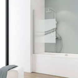 Schulte Alexa Style Badewannenaufsatz 1-teilig mit.. - Duschkabine