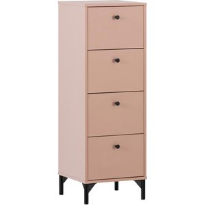 Schildmeyer Kommode Smash, 156495, apricot, mit 4 Schubladen, 40 x 117 x 40cm