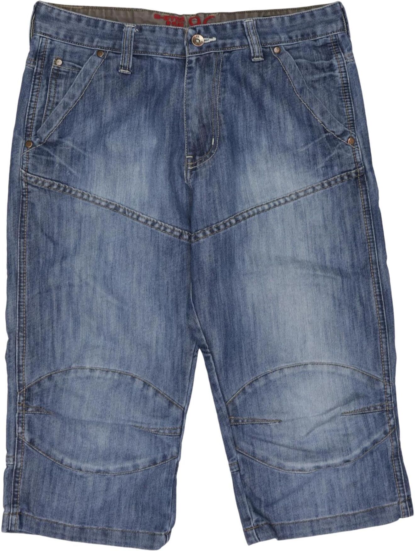 G Star RAW Herren Shorts, Blau, Gr. W32, Baumwolle - Second Hand