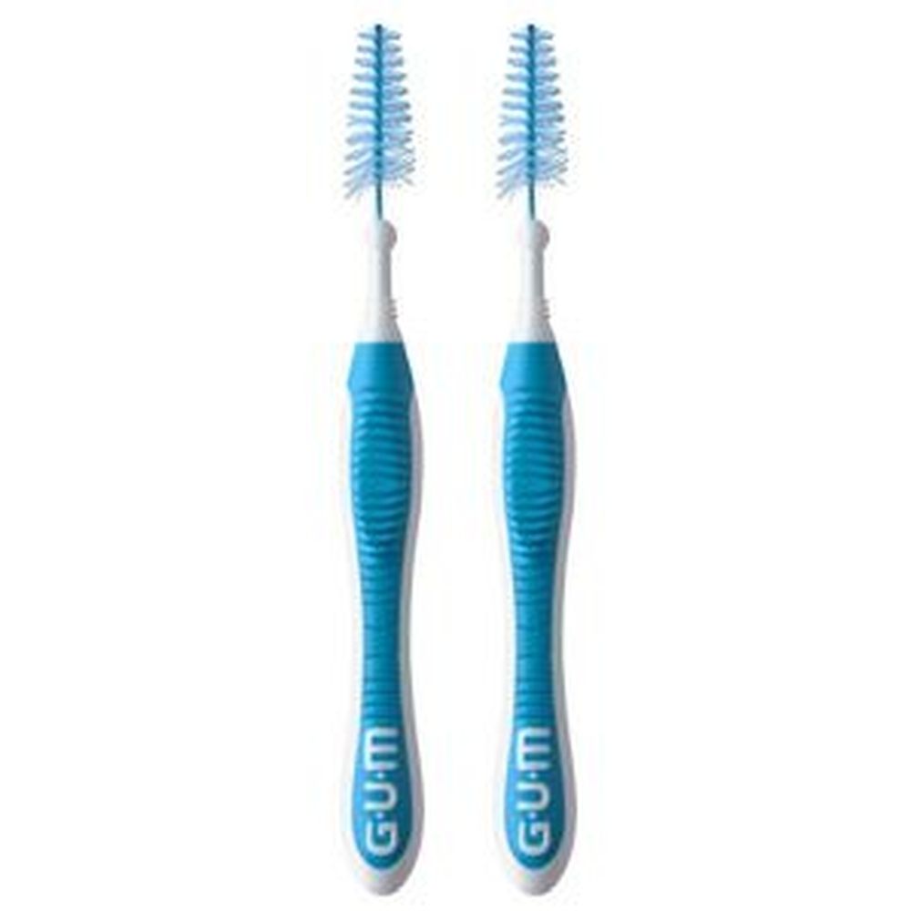 GUM Trav-Ler Blau Ta1.6 IN x2 2x6 St Zahnbürste
