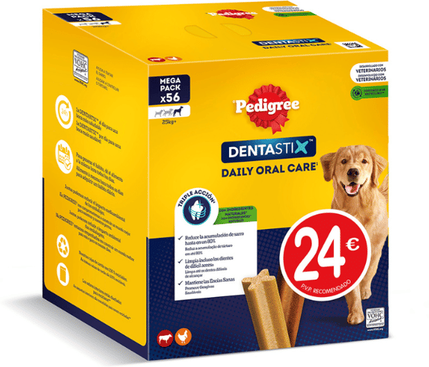 Pedigree Dentastix Multipack Razas Grandes 56 uds
