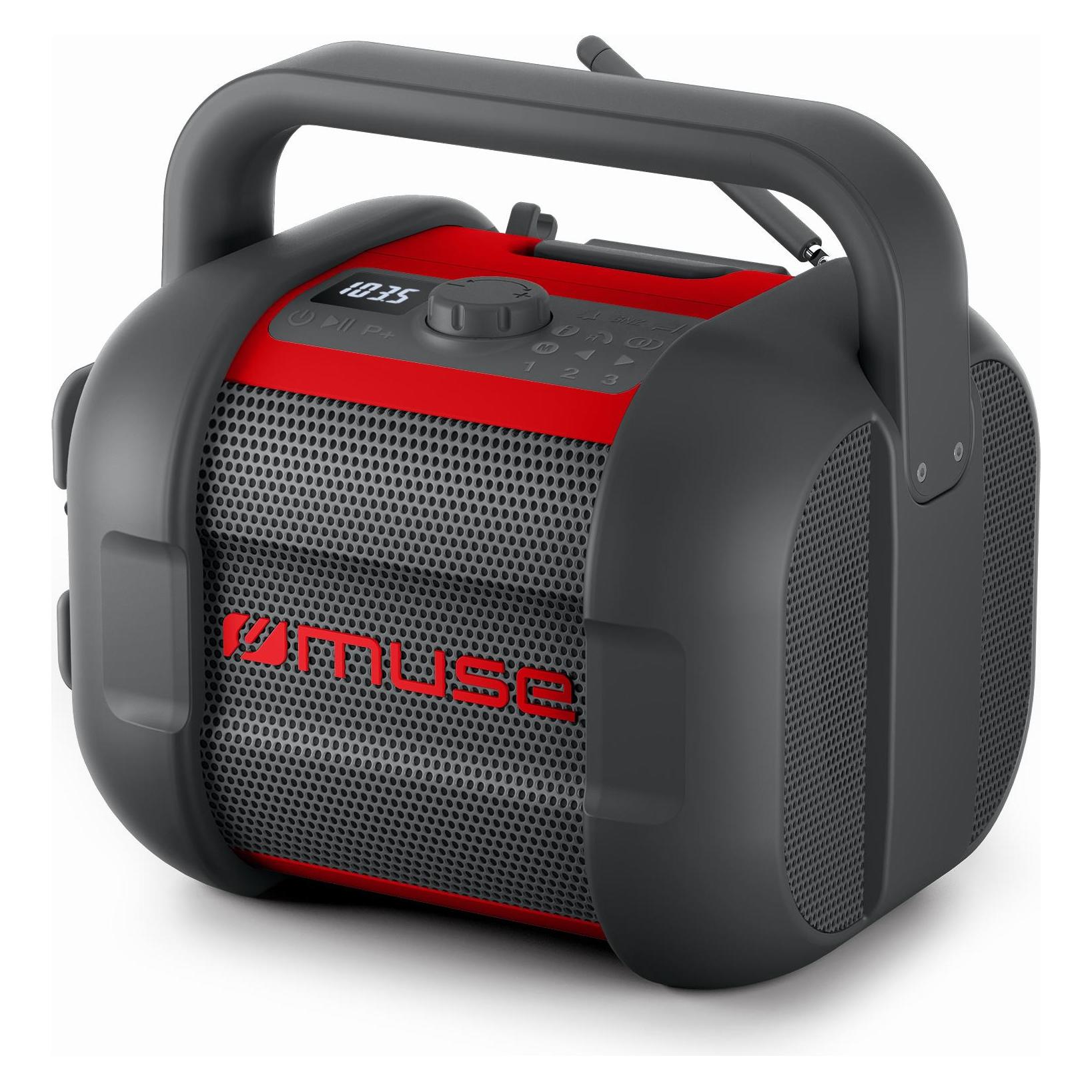 Muse Speakers | Jobsite Bluetooth Radio | M-968 BTR | 40 W | Bluetooth | NFC features (FM, Bluetooth, NFC) (M-968 BTR)