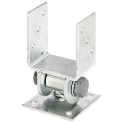 Alberts® Pfostenträger mit beweglichem Oberteil für schräge Mauern Breite: 91mm Tiefe: 60mm