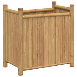 vidaXL Pflanzkübel 50x30x50 cm Bambus